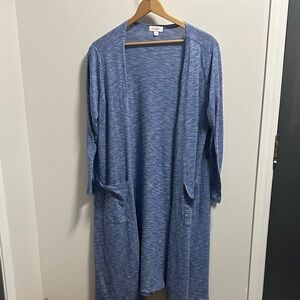 LuLaRoe Denim Blue Cardigan